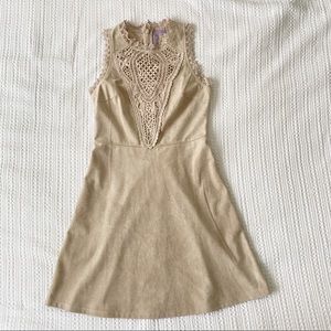 Alya Women’s Suede Dress